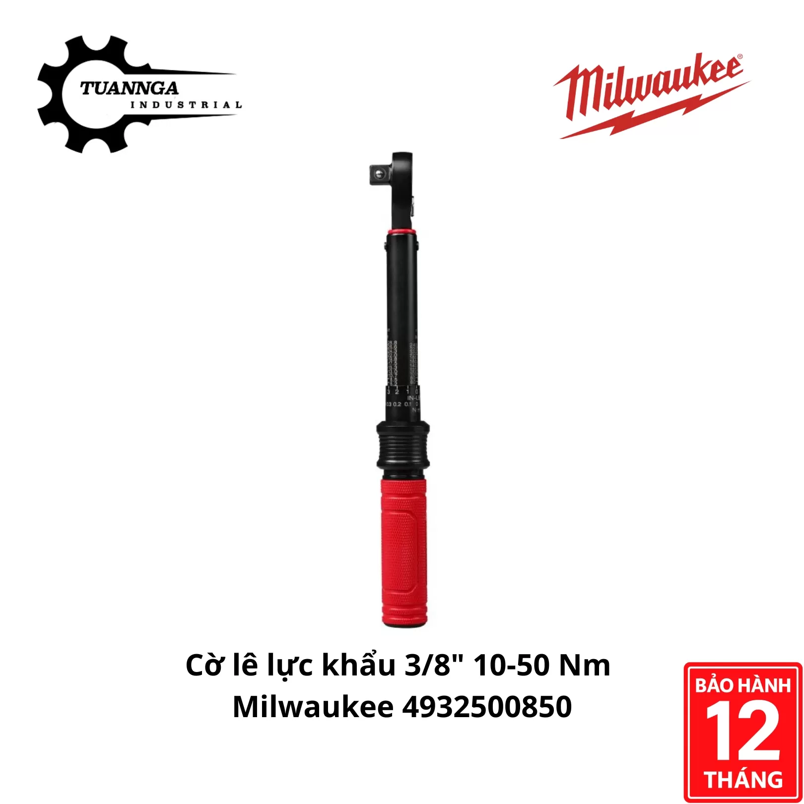 Cờ Lê Lực Khẩu 3/8 Milwaukee 4932500850 (10-50 Nm)