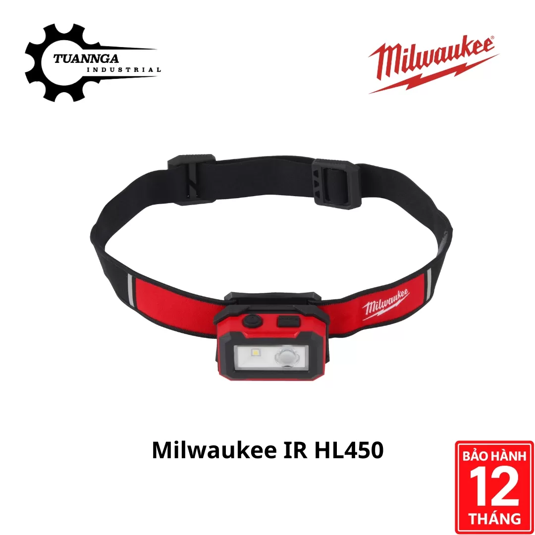 Đèn LED Quấn Đầu Milwaukee IR HL450