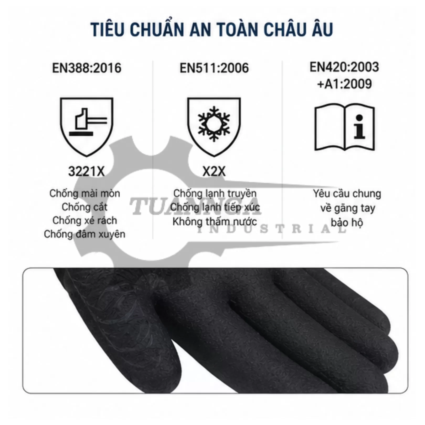 Găng Tay Phòng Lạnh Deltaplus HERCULE VV750