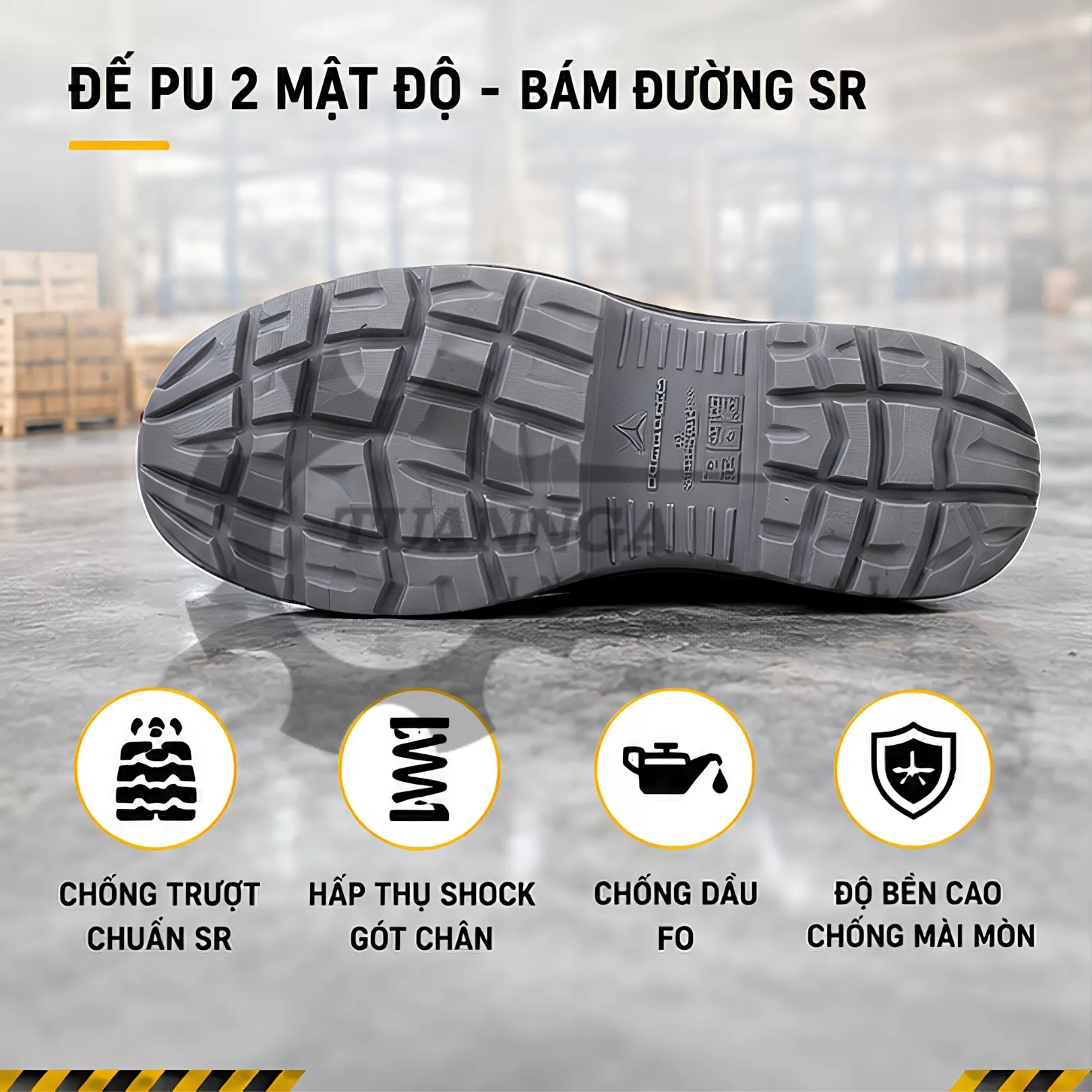 Giày Bảo Hộ Deltaplus JET3 S3 (Cổ Thấp)
