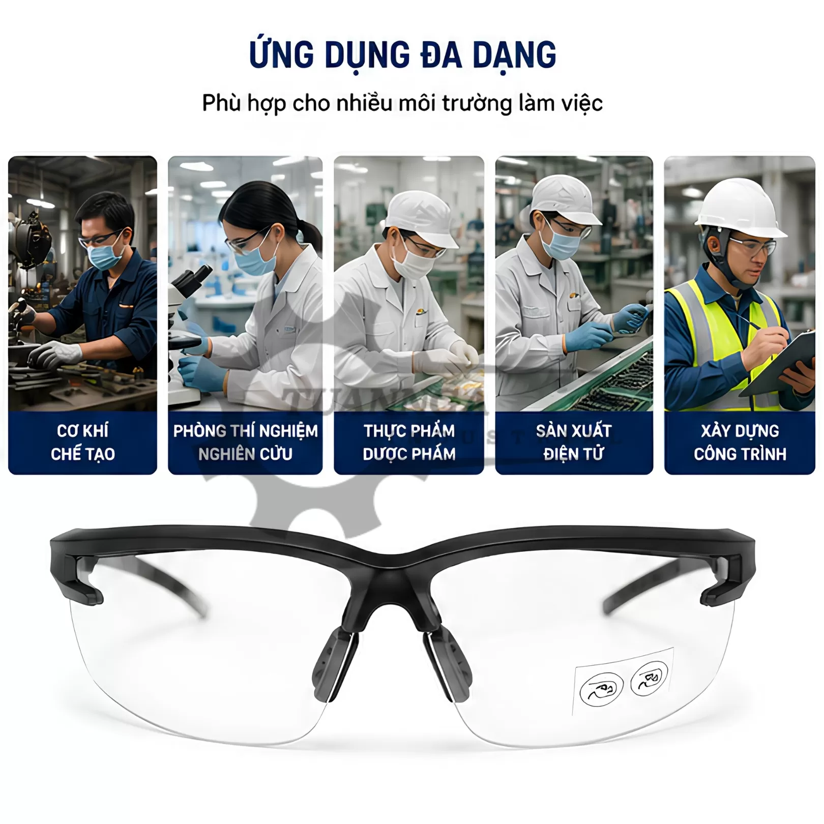 Kính Bảo Hộ Deltaplus FUJI2 CLEAR (Trong Suốt)