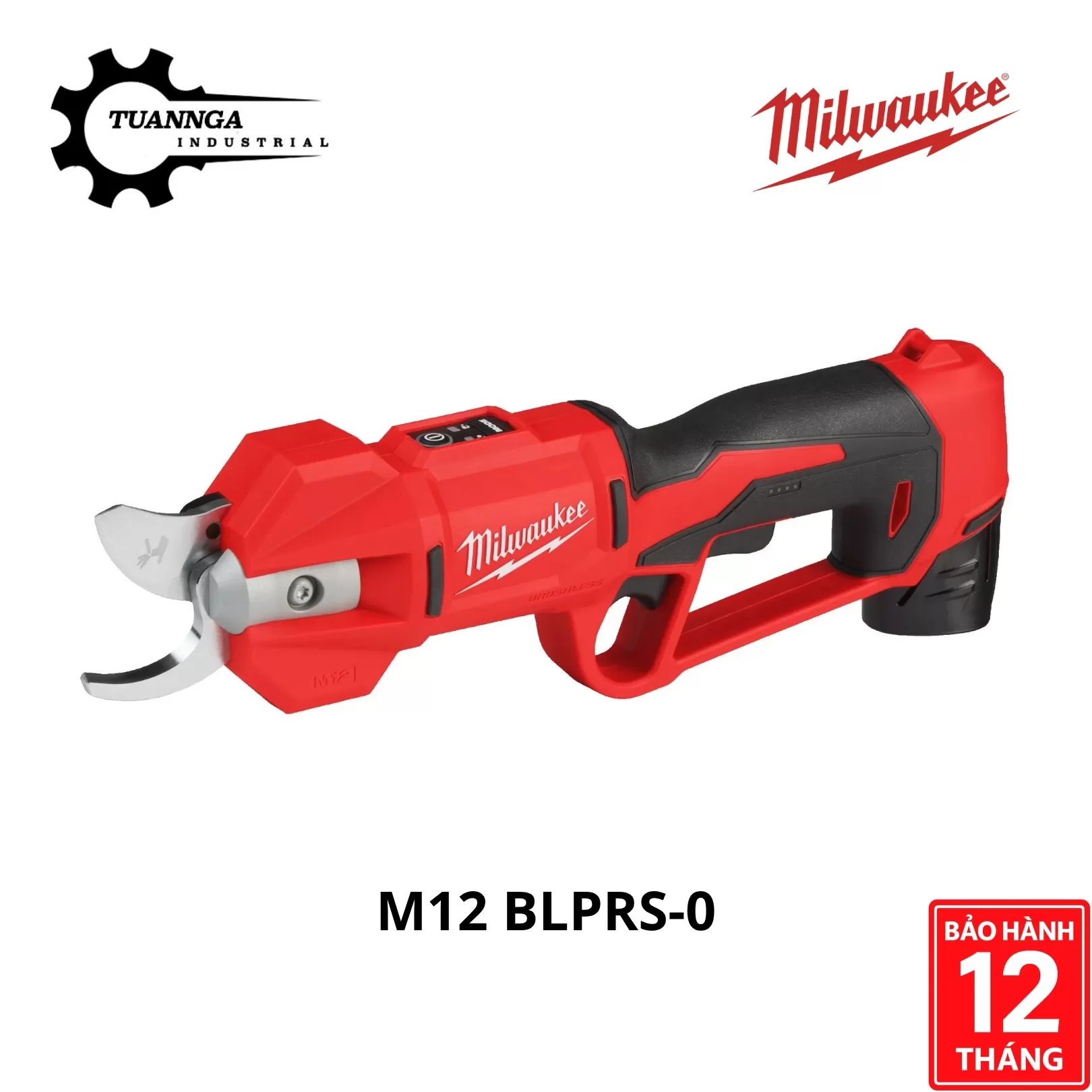 Máy Cắt Cành Milwaukee M12 BLPRS-0