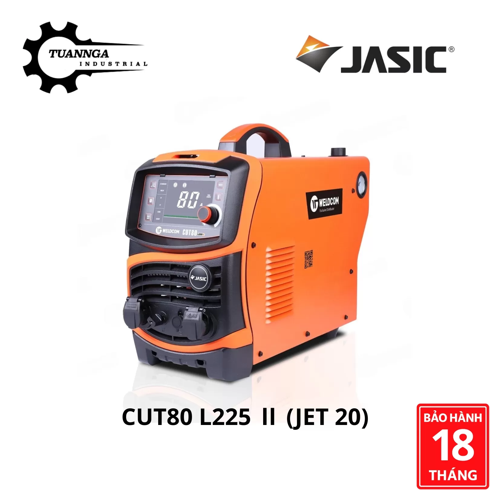 MÁY CẮT PLASMA JASIC CUT80 L225 Ⅱ (JET 20)