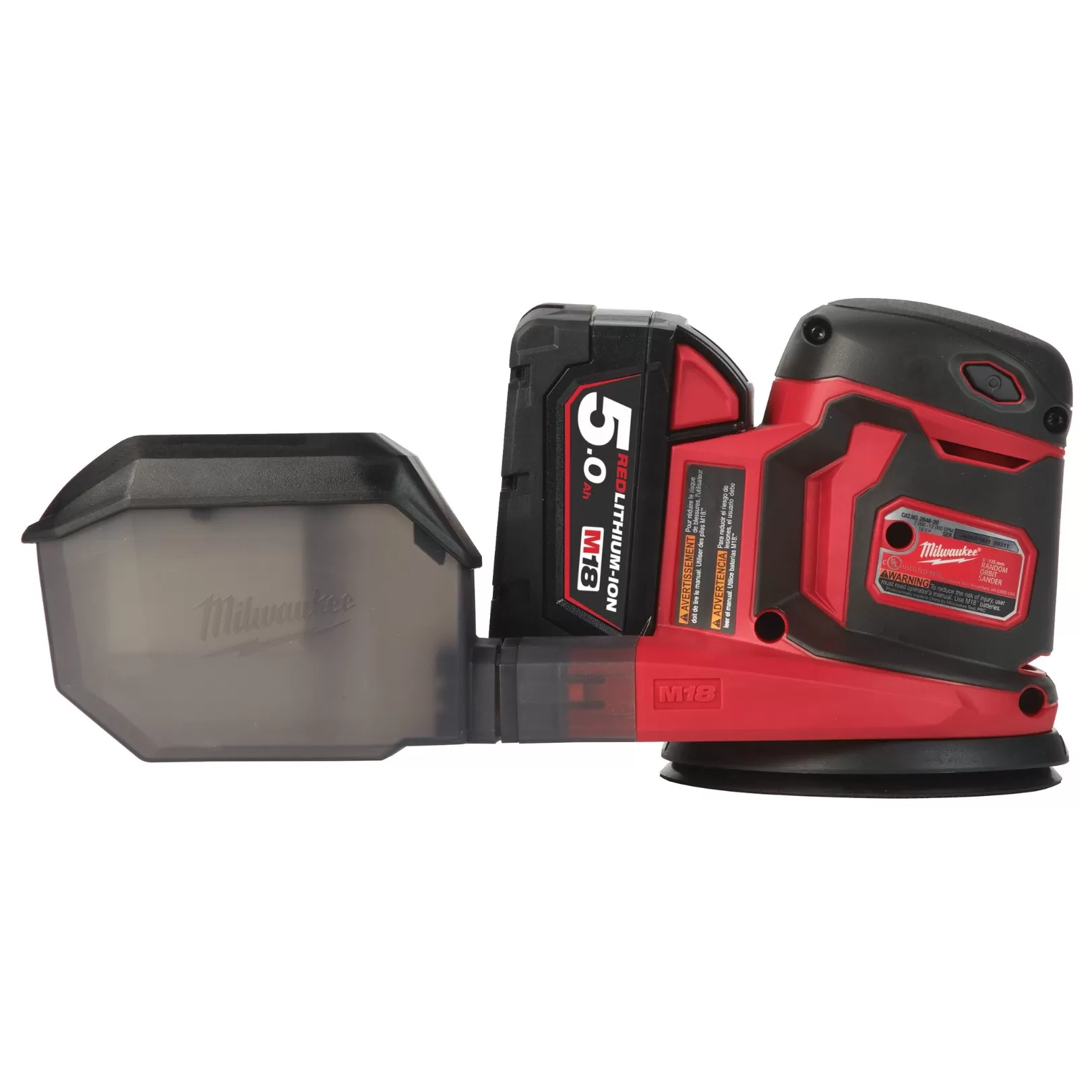 Máy Chà Nhám Milwaukee M18 BOS125-0X0