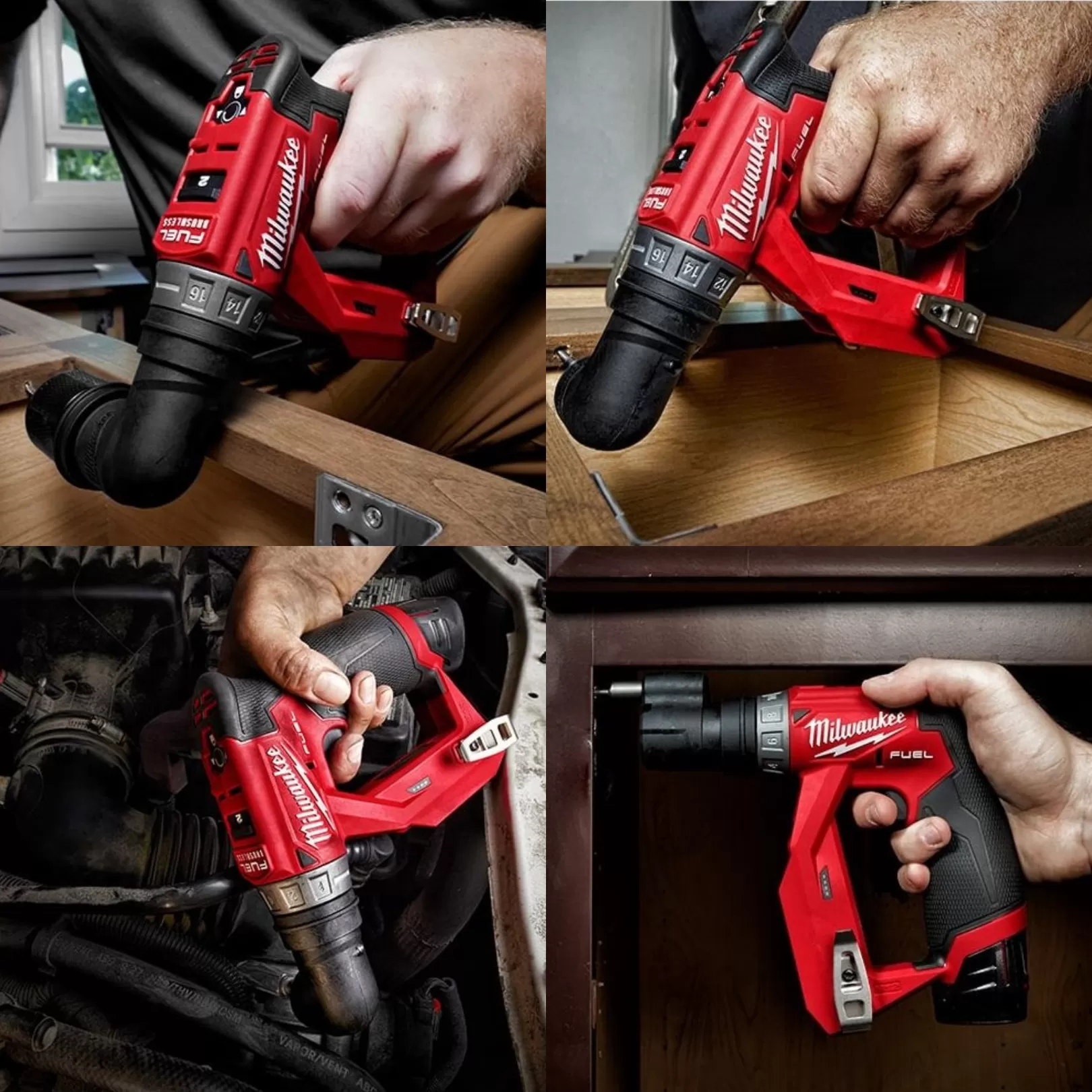 Máy khoan đa năng Milwaukee 4 đầu M12 FDDXKIT