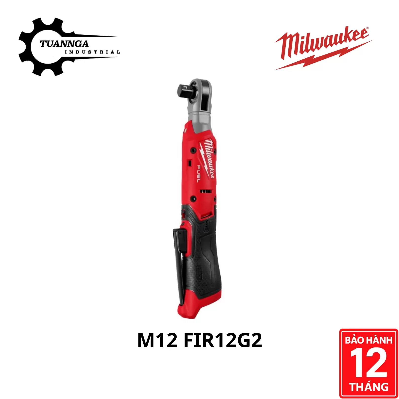 Máy Siết Bu Lông Góc Khẩu 1/2″ M12 FIR12G2-0B0