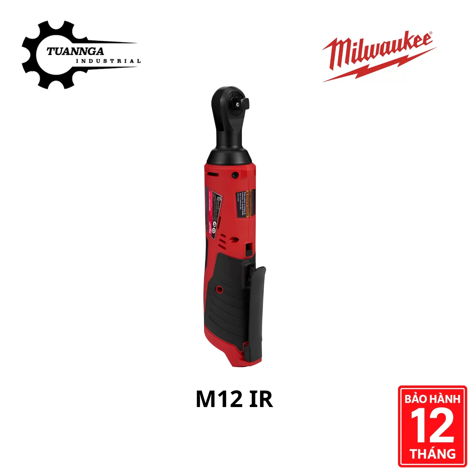 Máy Siết Bu Lông Góc Khẩu 3/8″ M12 IR