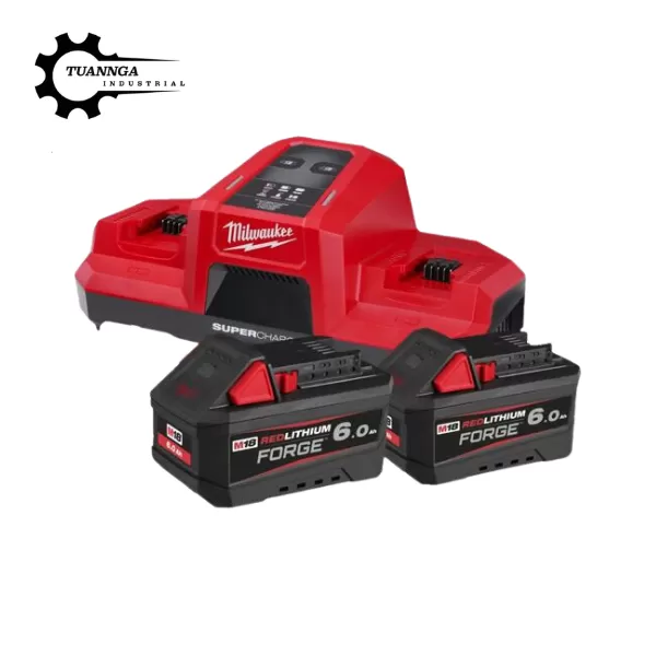 Trạm sạc si&ecirc;u nhanh 2 cổng Milwaukee M18 DBSC
