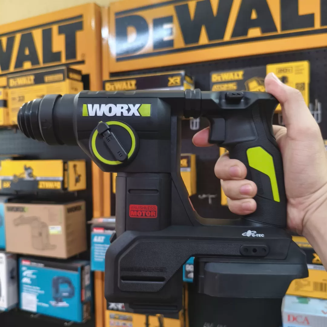 Máy Khoan Đục Bê Tông Pin 20V Worx WU384.9
