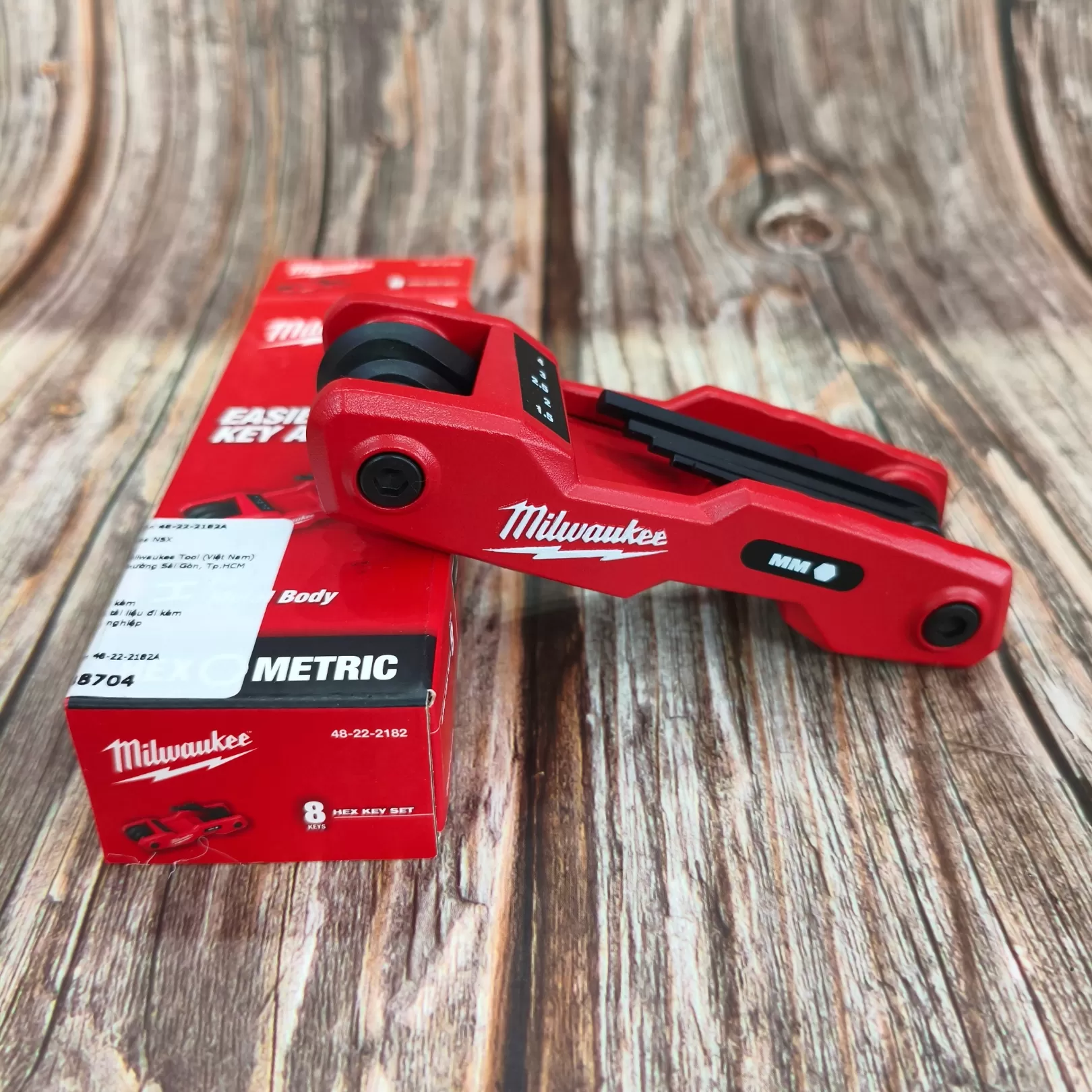 Bộ Lục Giác Gấp Gọn Milwaukee 48-22-2182