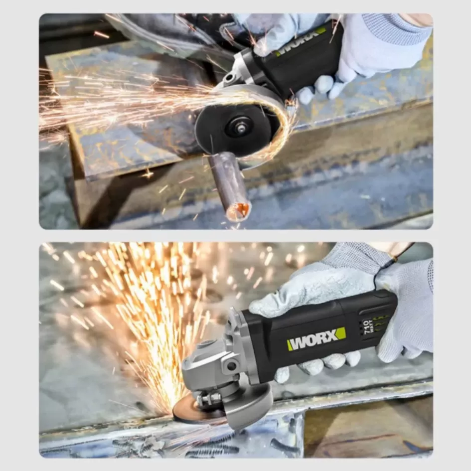 Máy Mài Góc Điện 100mm Worx WU900X (Công Tắc Đuôi)
