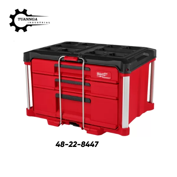 Hộp đựng dụng cụ 3 ngăn kéo Milwaukee Packout 48-22-8447