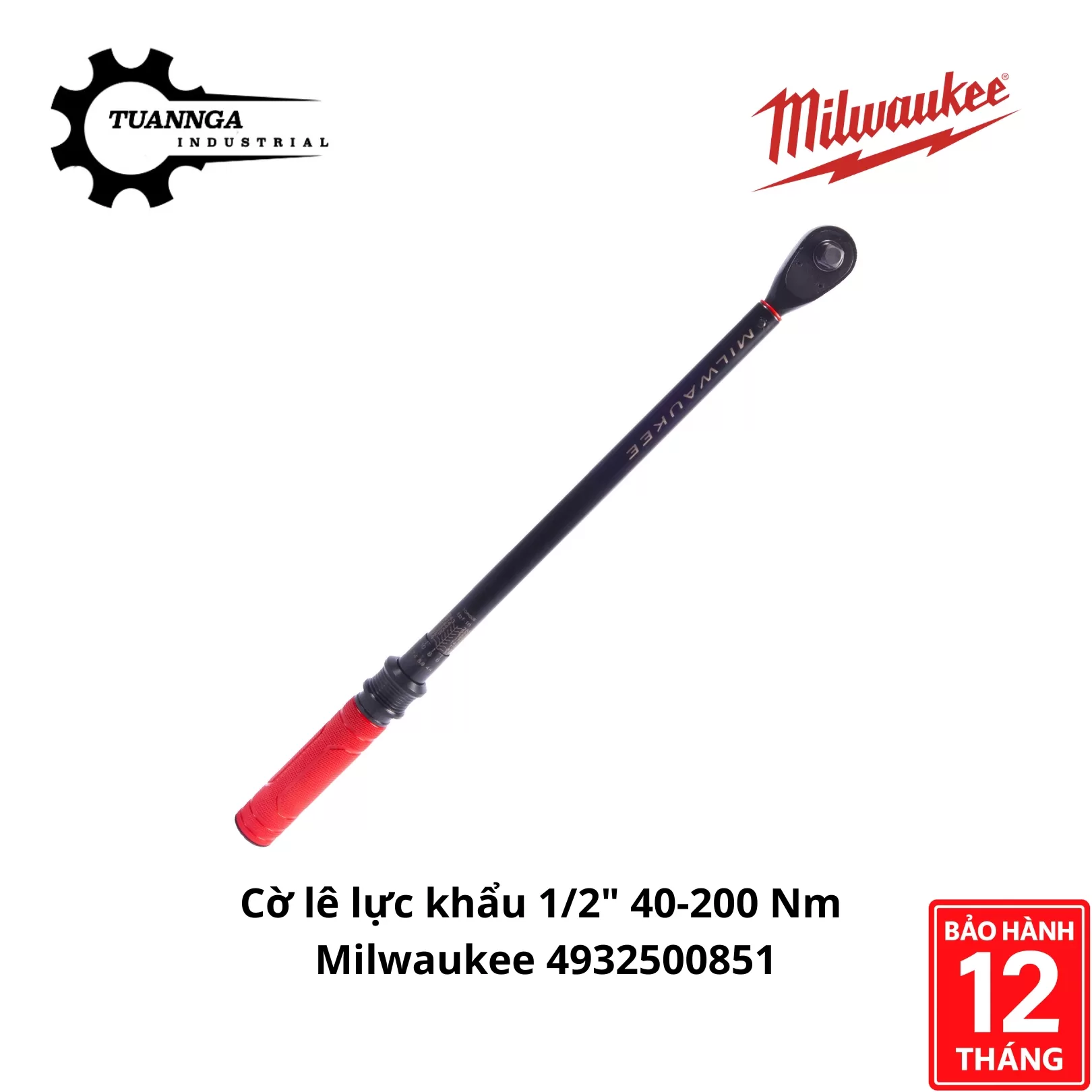 Cờ Lê Lực Khẩu 1/2 Milwaukee 4932500851 (40-200 Nm)