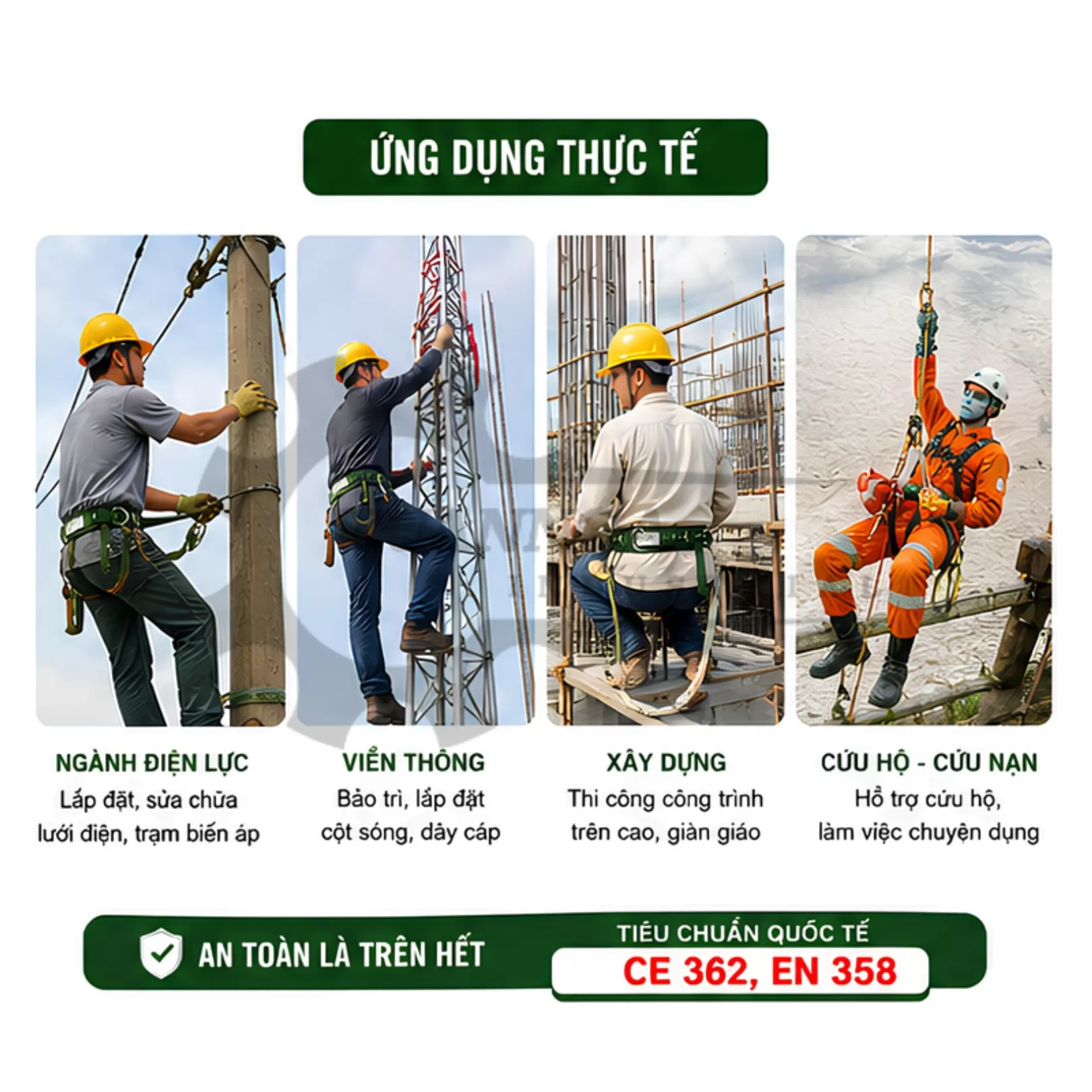 Dây An Toàn Đai Bụng ADELA H117