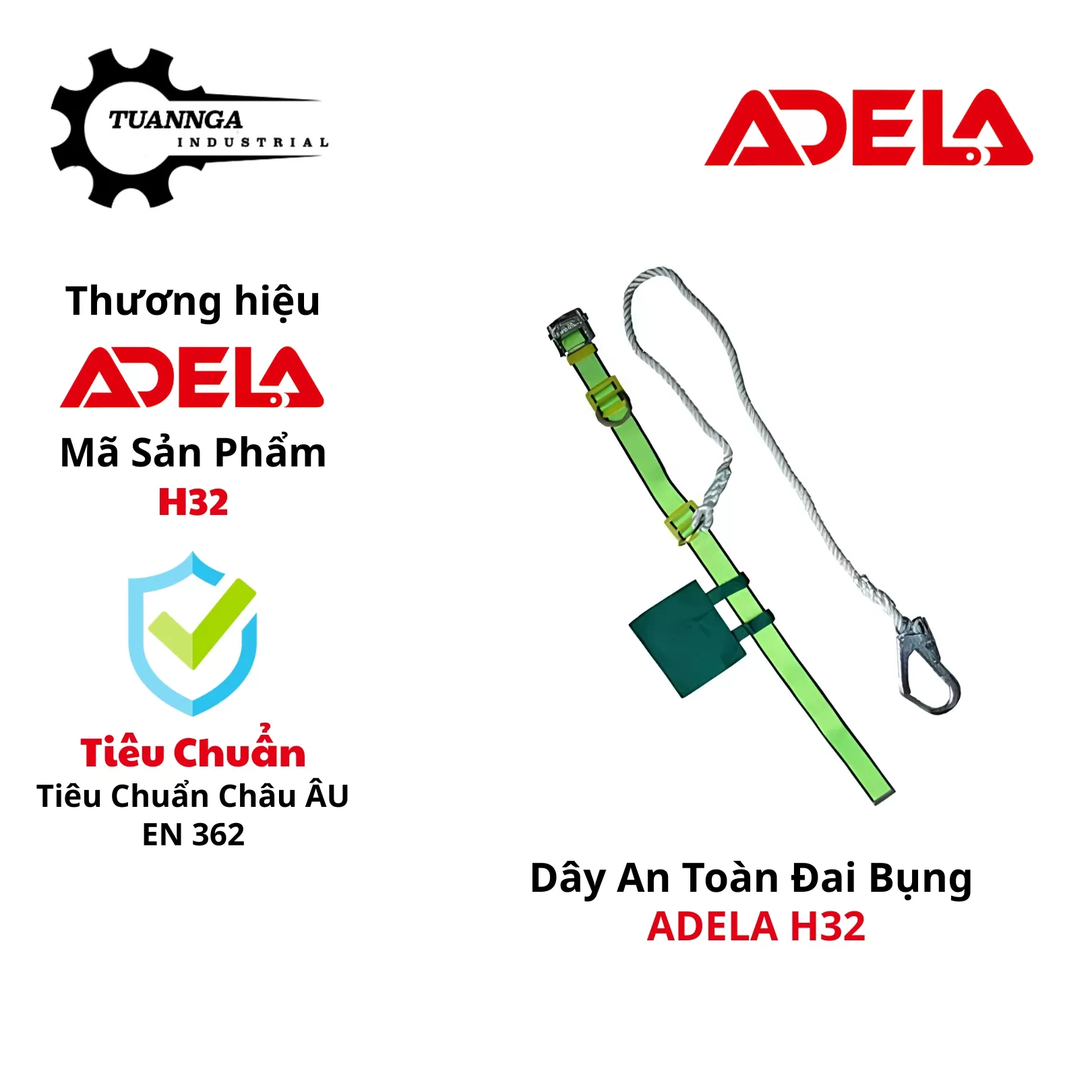 Dây An Toàn Đai Bụng ADELA H32