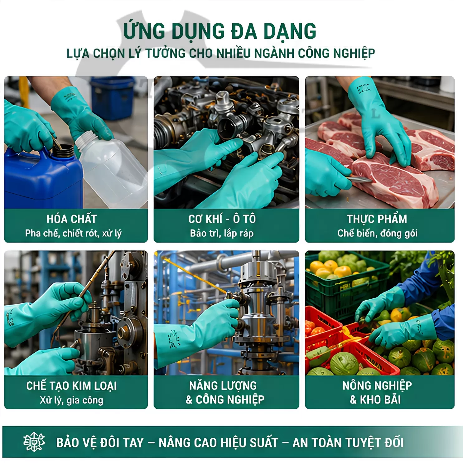 Găng Tay Chống Hóa Chất Ansell 37-676