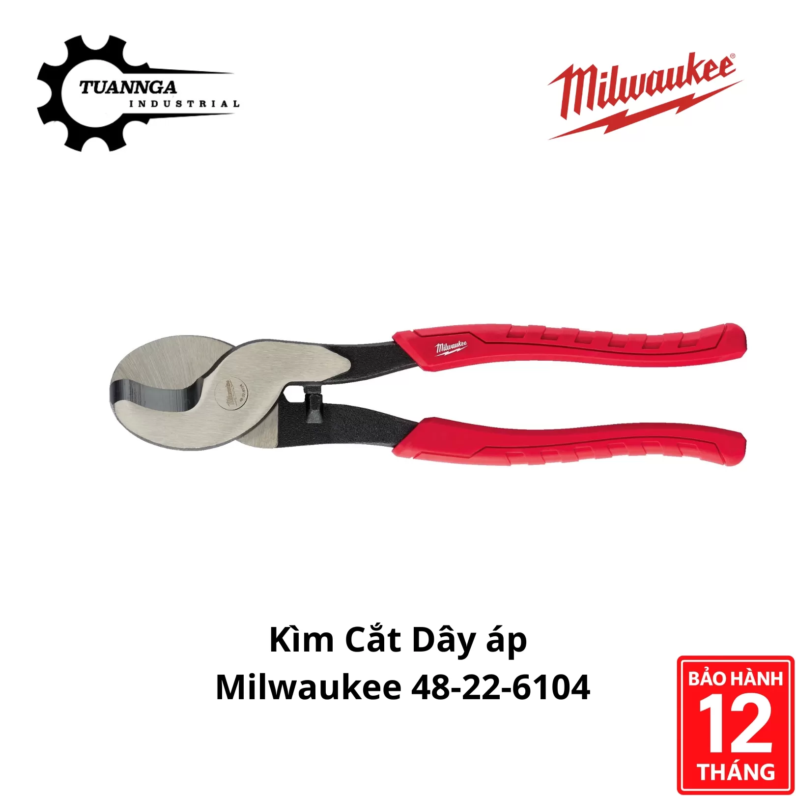 Kìm Cắt Dây Cáp Milwaukee  48-22-6104