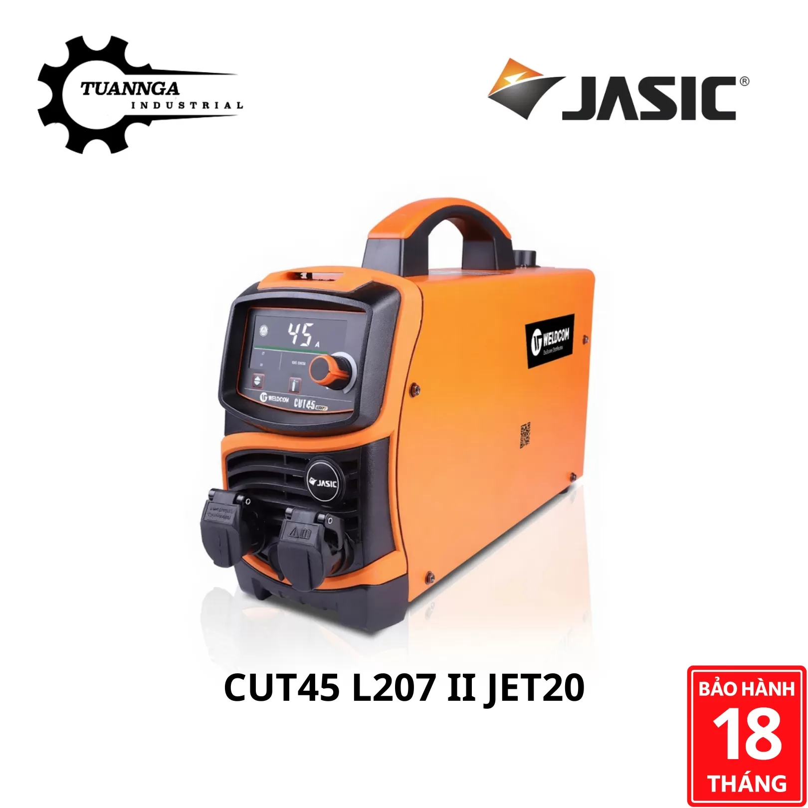 MÁY CẮT PLASMA JASIC CUT45 L207 II JET20