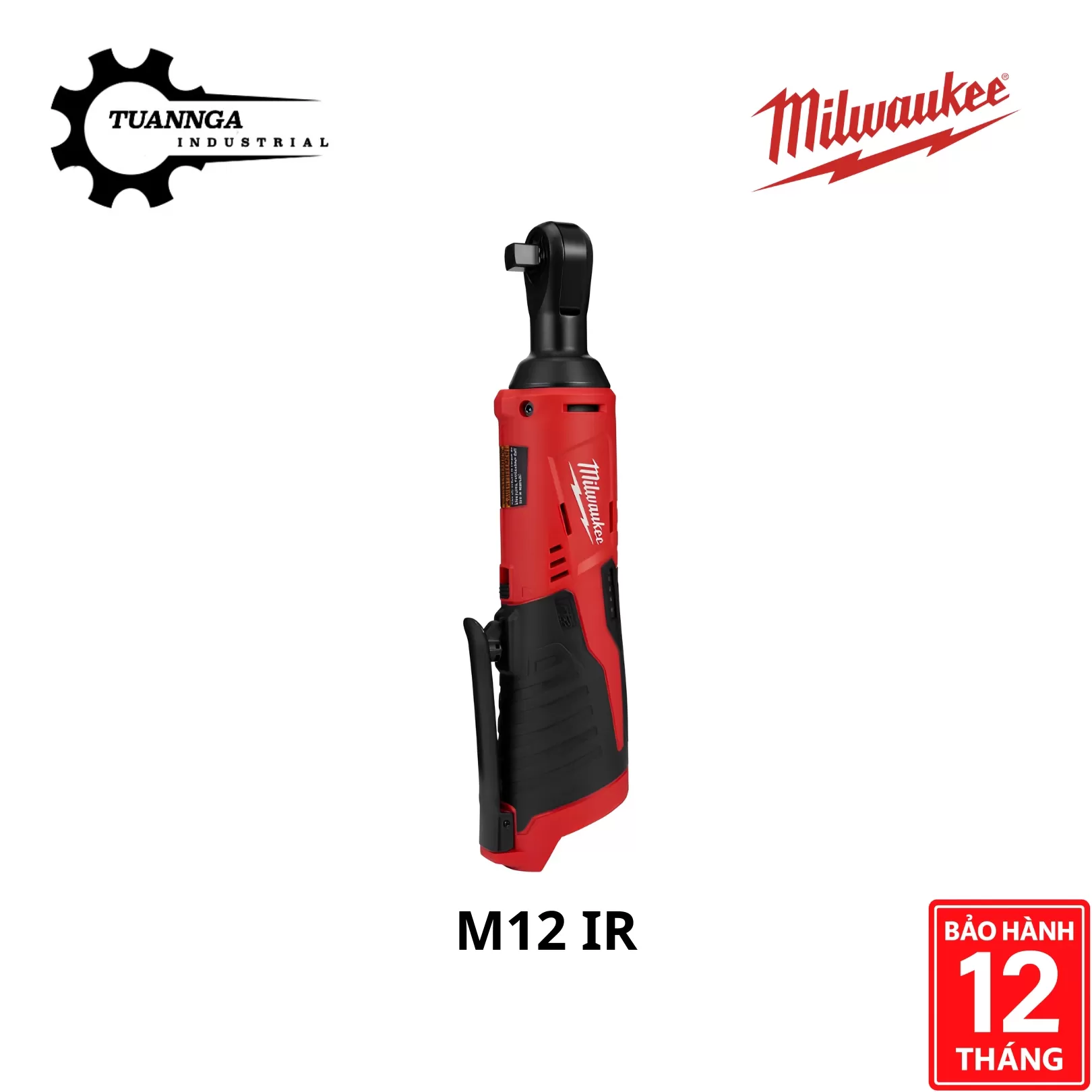 Máy Siết Bu Lông Góc Khẩu 3/8″ M12 IR