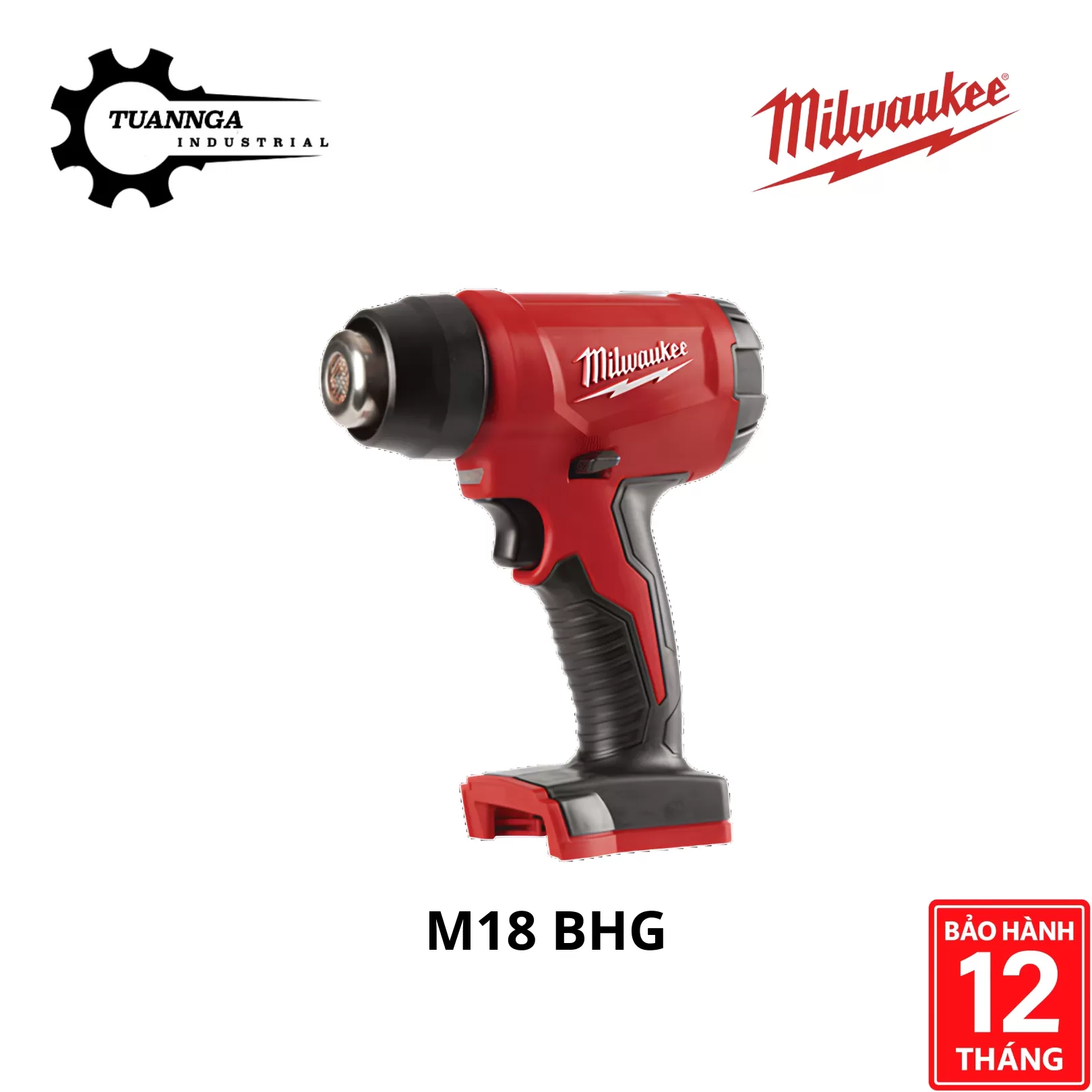 Máy Thổi Hơi Nóng Milwaukee M18 BHG-0