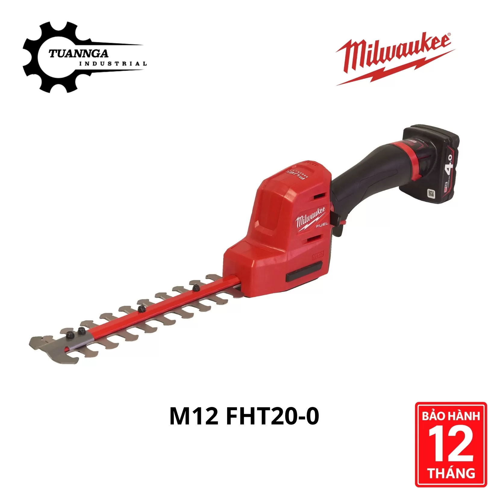 Máy Tỉa Hàng Rào Milwaukee M12 FHT20-0