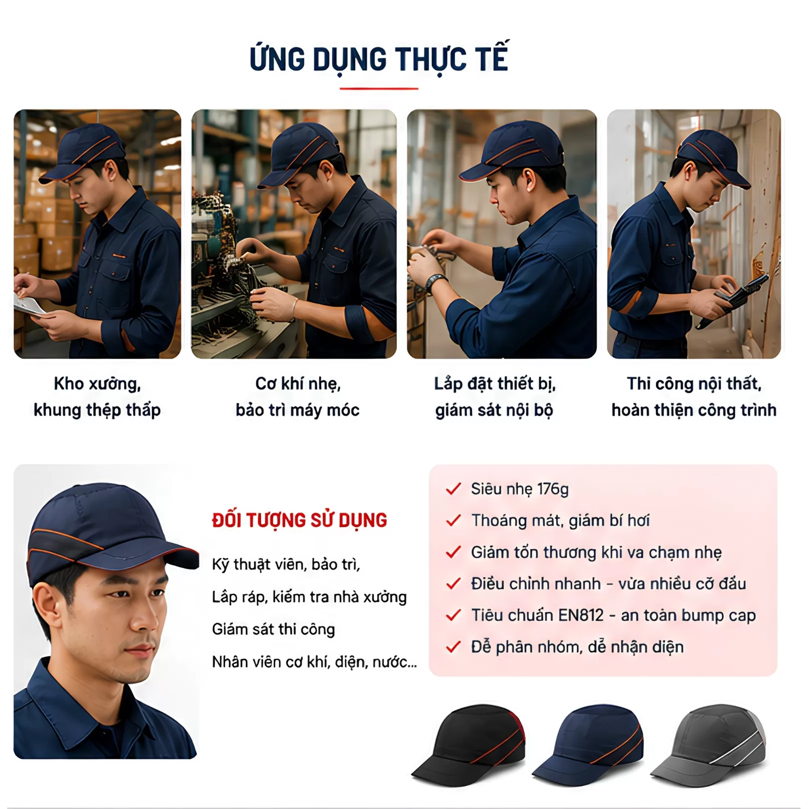 Mũ Bảo Hộ Dạng Lưỡi Trai Deltaplus AIR COLTAN