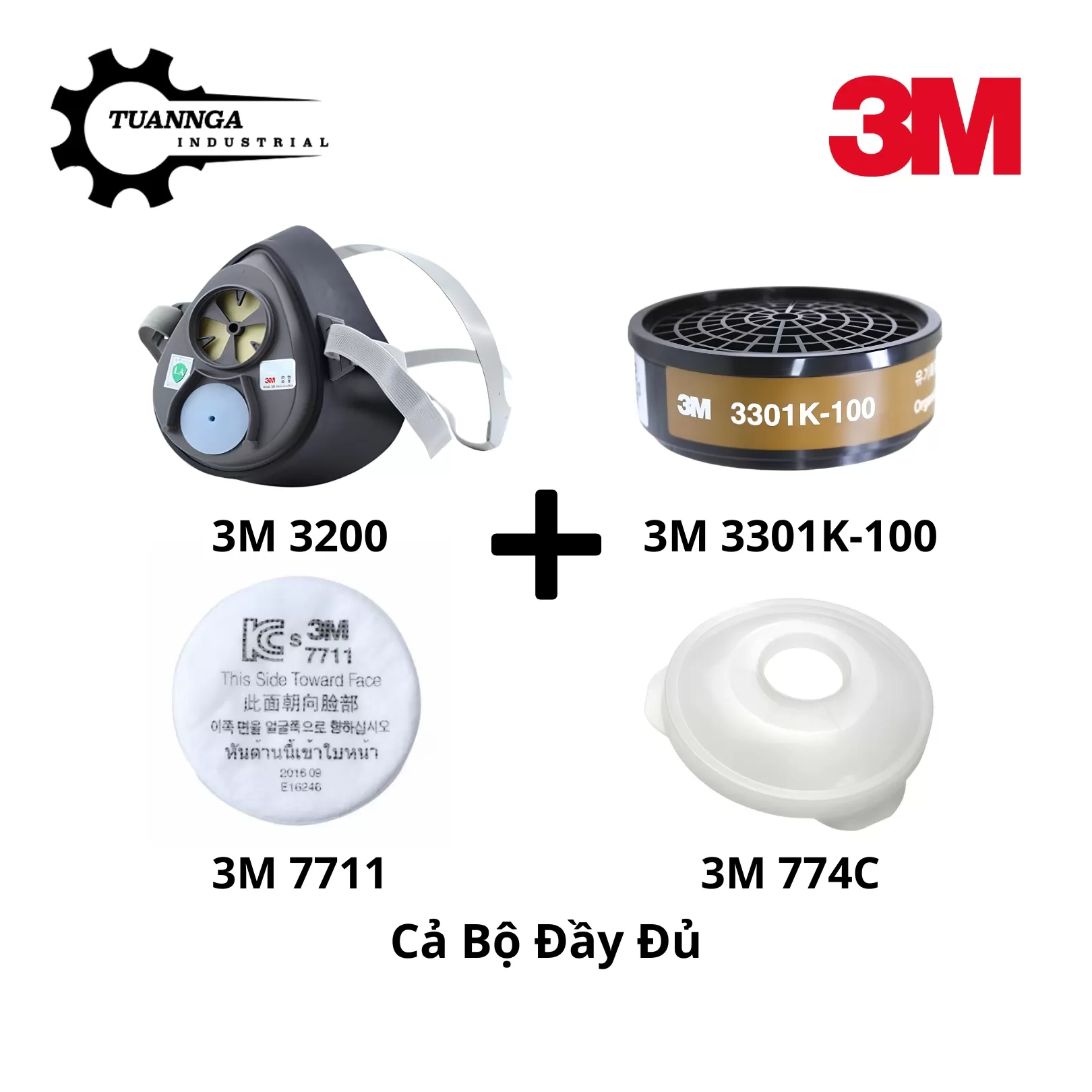 Nắp Giữ Tấm Lọc 3M 774C (01 Nắp)