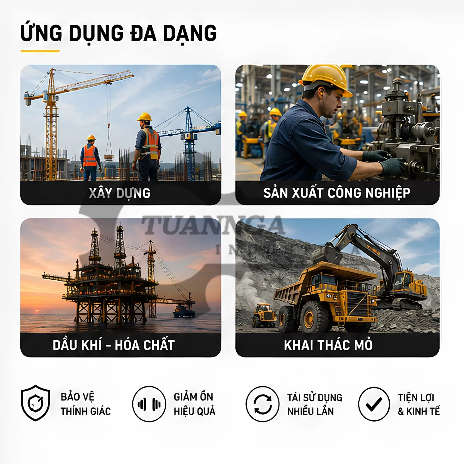 Nút Bịt Tai Chống Ồn Deltaplus CONICFIR050 (Có Dây)