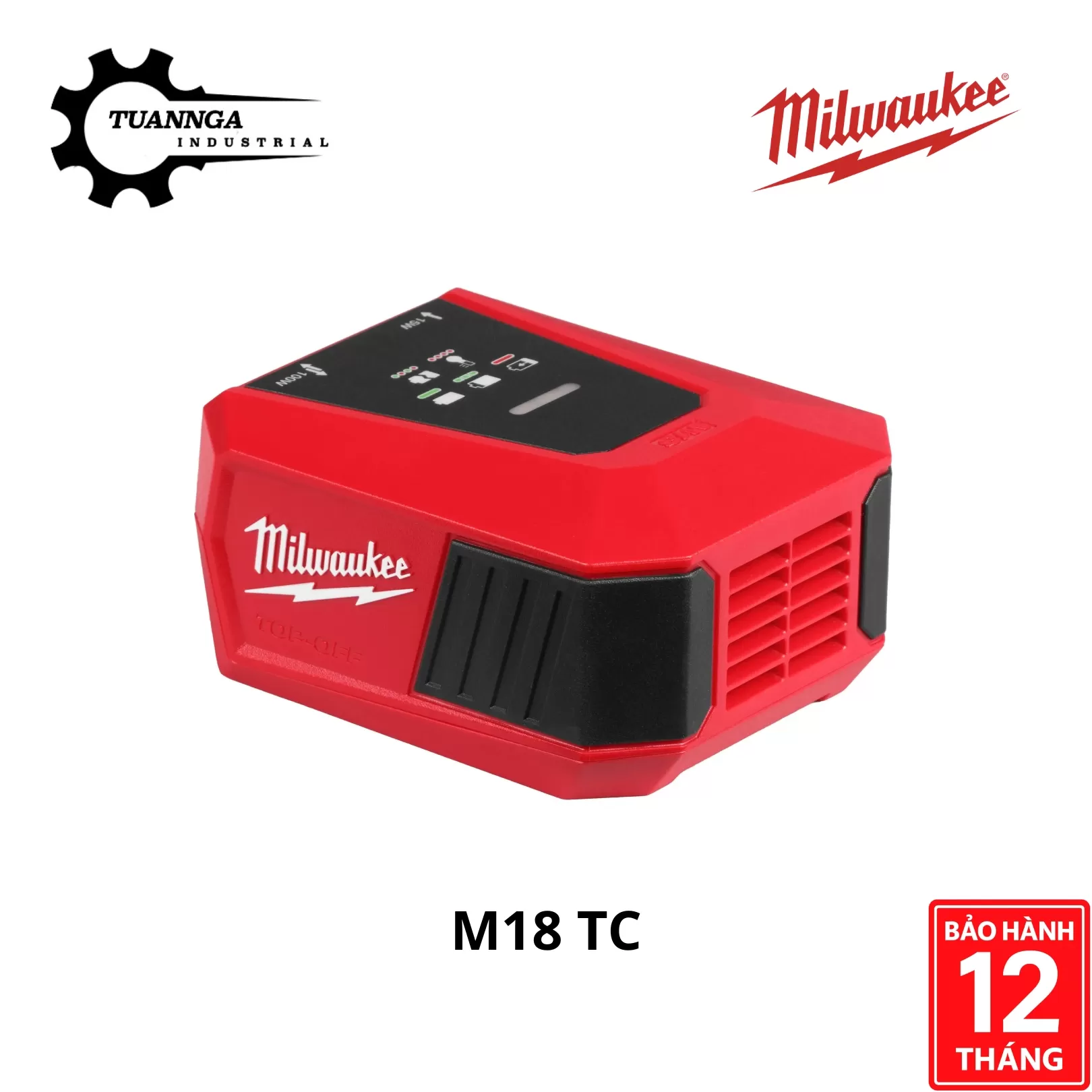 Bộ Sạc Di Động Nhỏ Gọn Milwaukee M18 TC