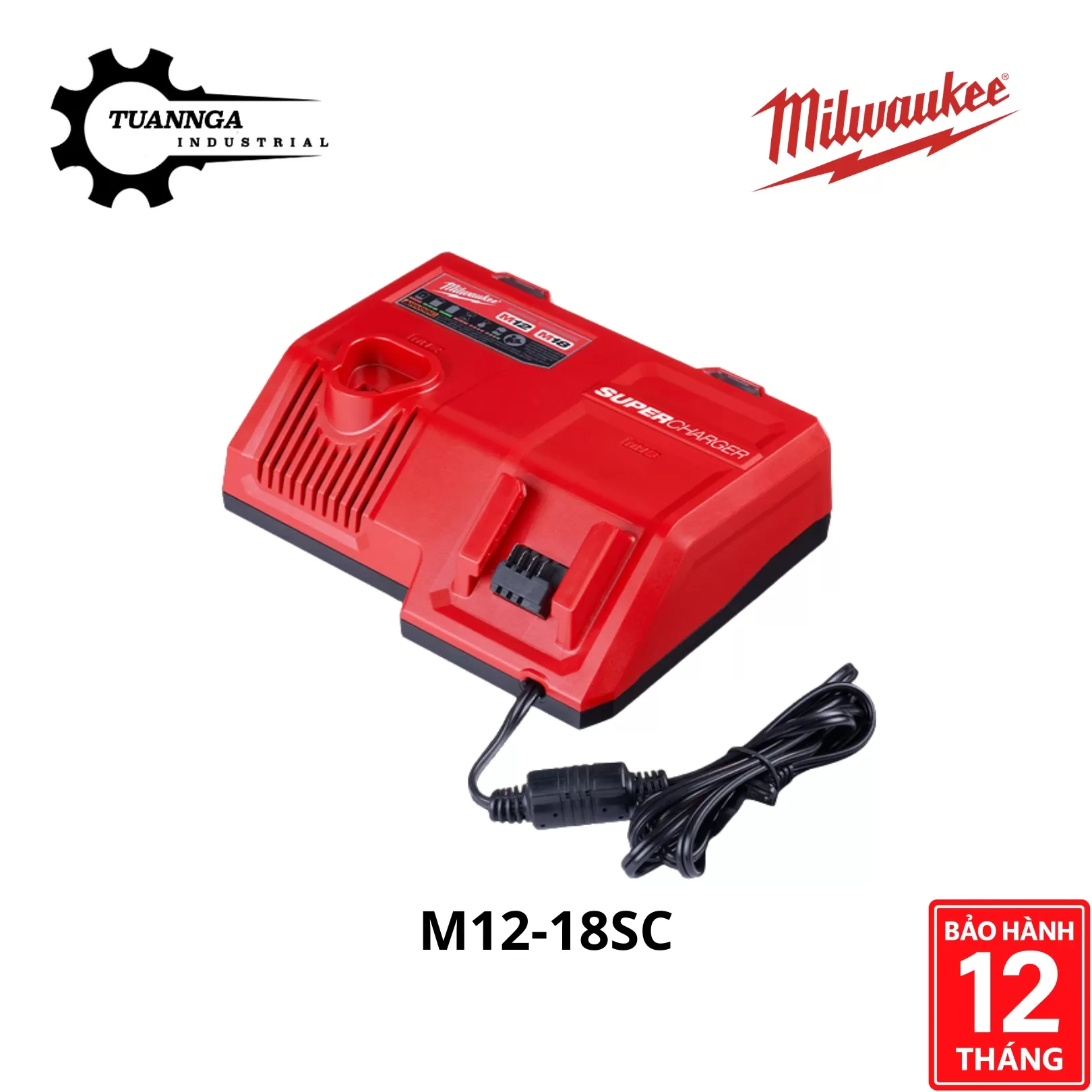Sạc Nhanh Milwaukee M12-18SC