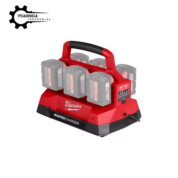 Trạm sạc nhanh 6 cổng Milwaukee M18 PC6 SA chính hãng