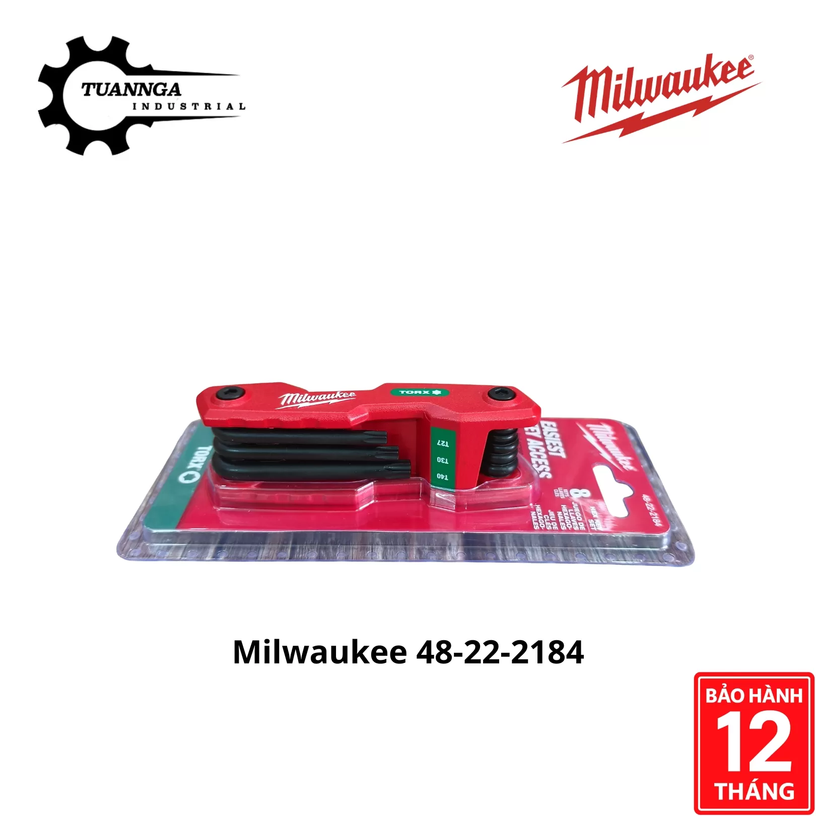 Bộ Lục Giác Hoa Thị Milwaukee 48-22-2184