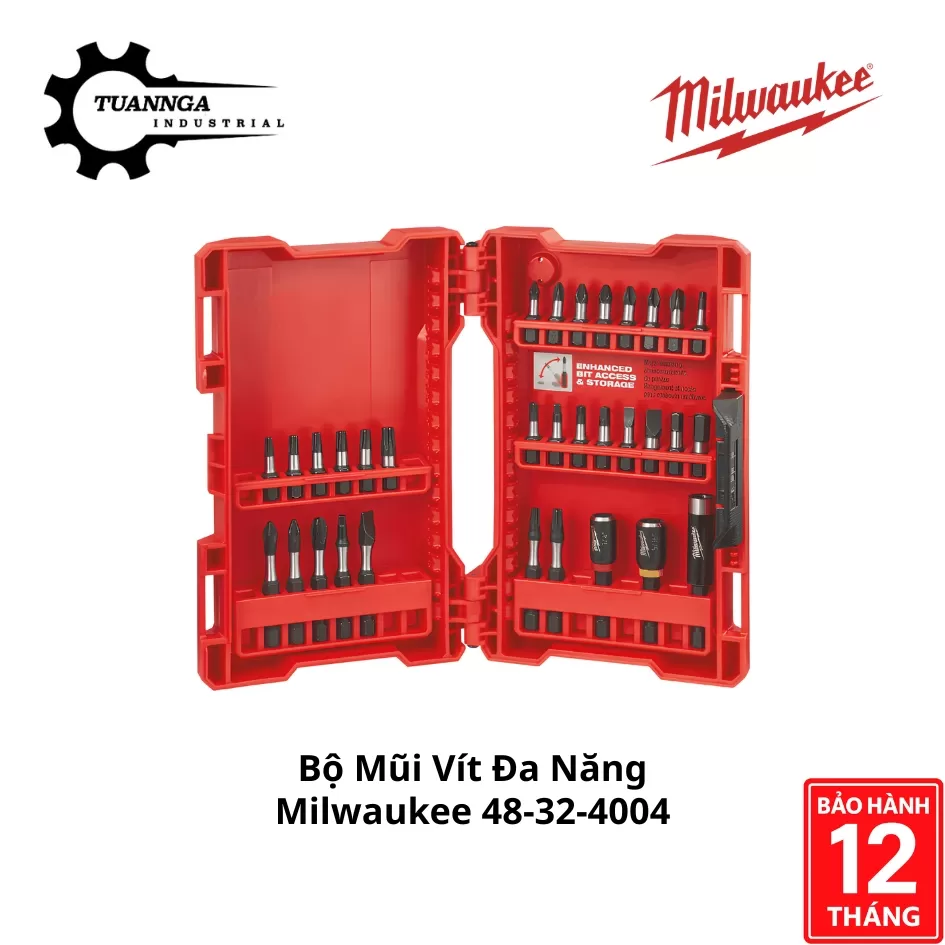 Bộ Mũi Vít Đa Năng Milwaukee 48-32-4004