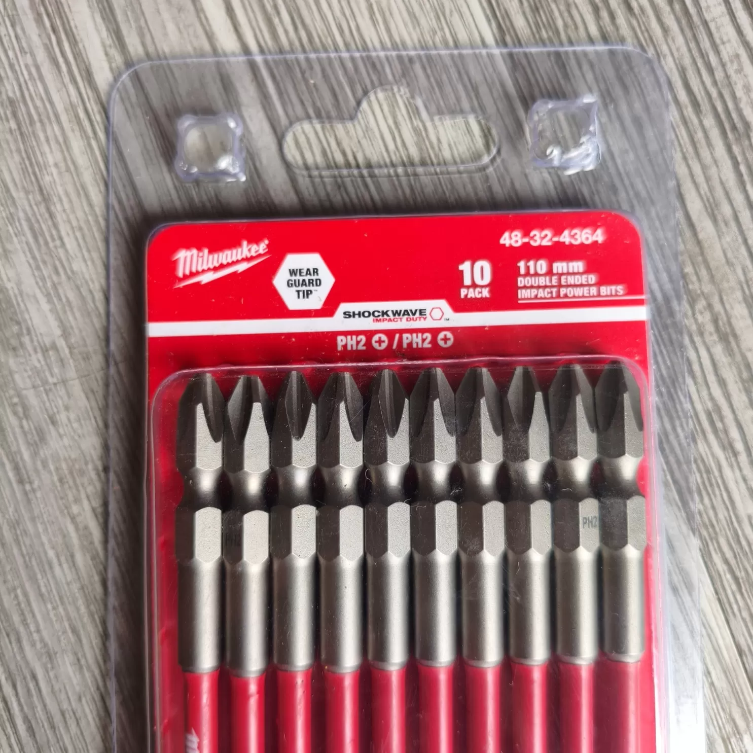 Đầu Vặn Vít Ngắn Milwaukee 48-32-4364 (PH2-110mm)