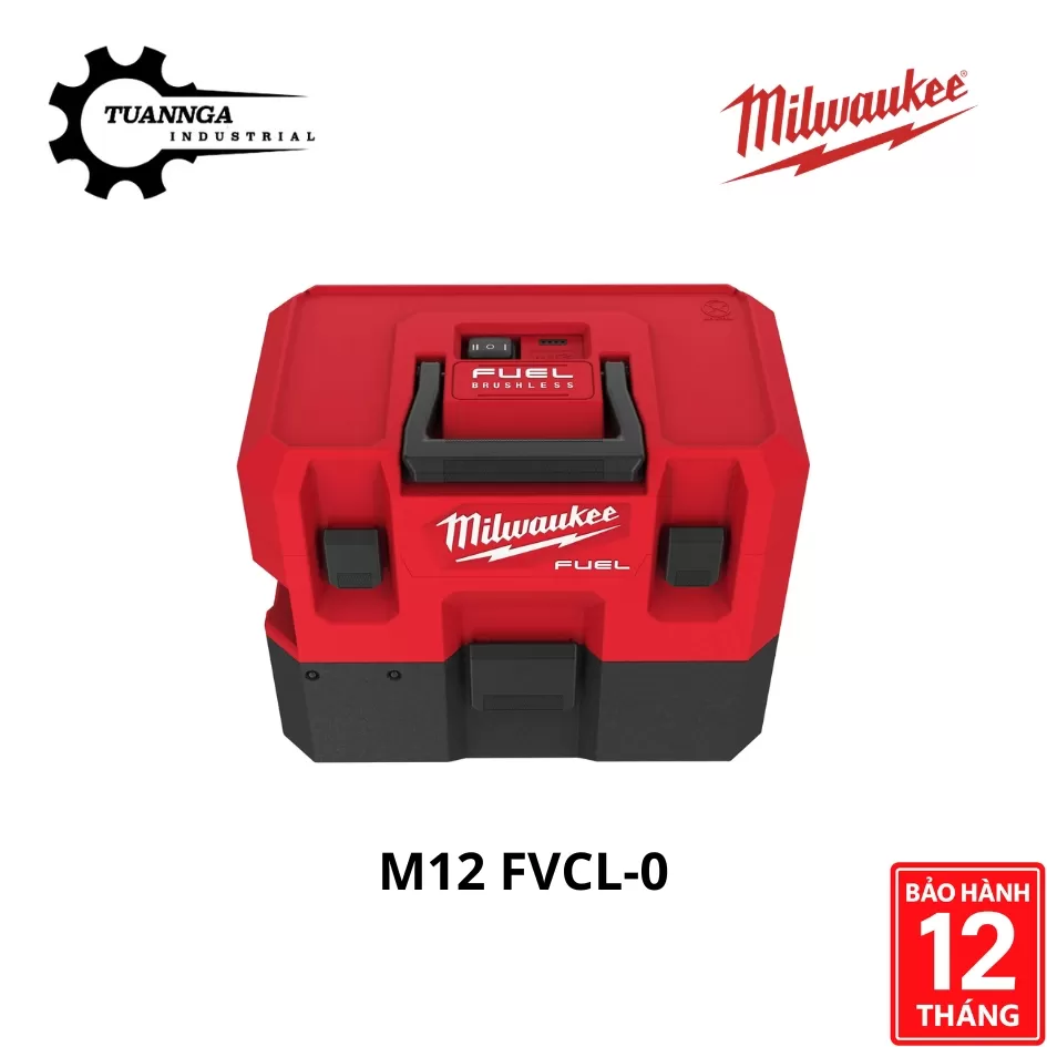 Máy Hút Bụi Khô Ướt Milwaukee M12 FVCL-0