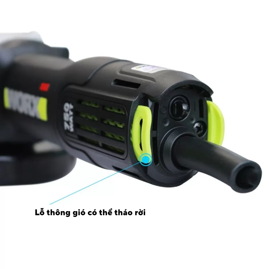 Máy Mài Góc Điện 100mm Worx WU818S (Công Tắc Cạnh)