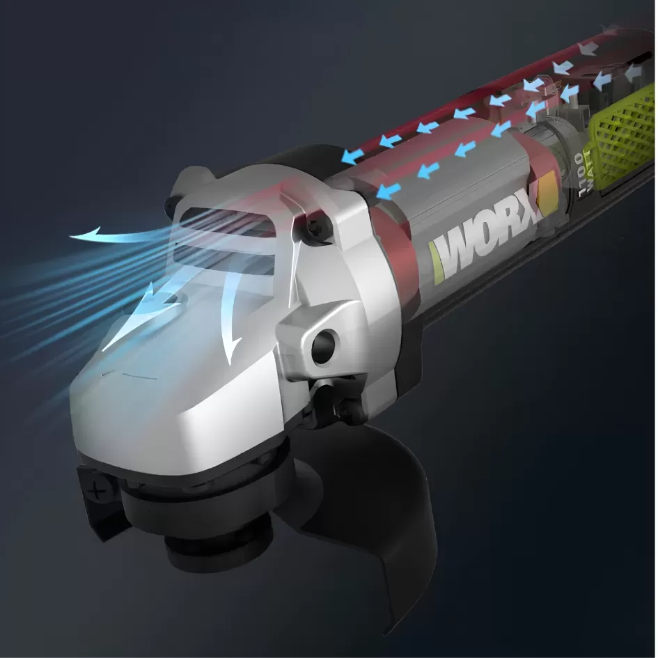 Máy Mài Góc Điện 100mm Worx WU826 (Công Tắc Đuôi)