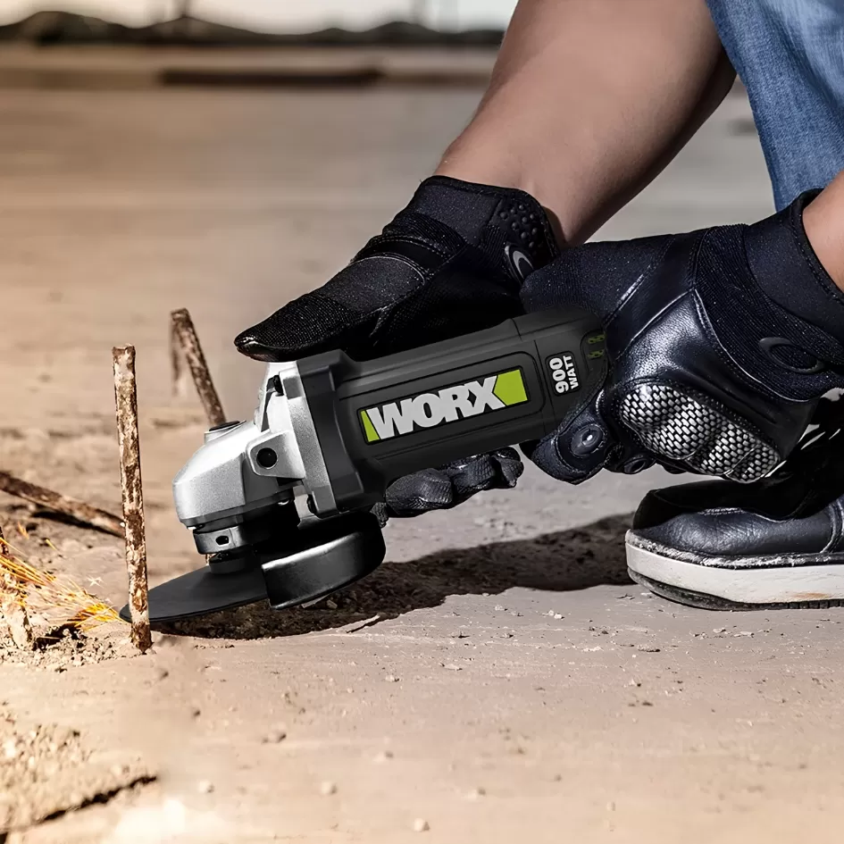 Máy Mài Góc Điện 100mm Worx WU900S (Công Tắc Cạnh)