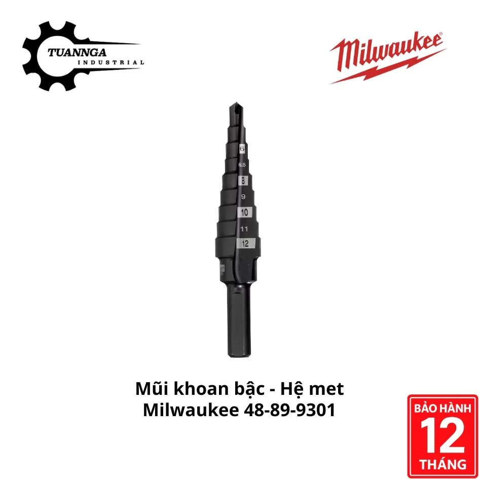 Mũi Khoan Bậc Hệ Met Milwaukee