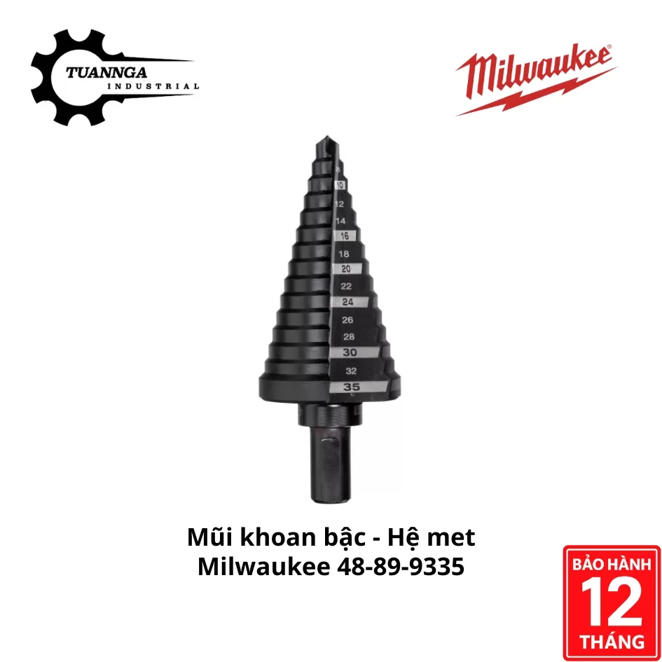 Mũi Khoan Bậc Hệ Met Milwaukee