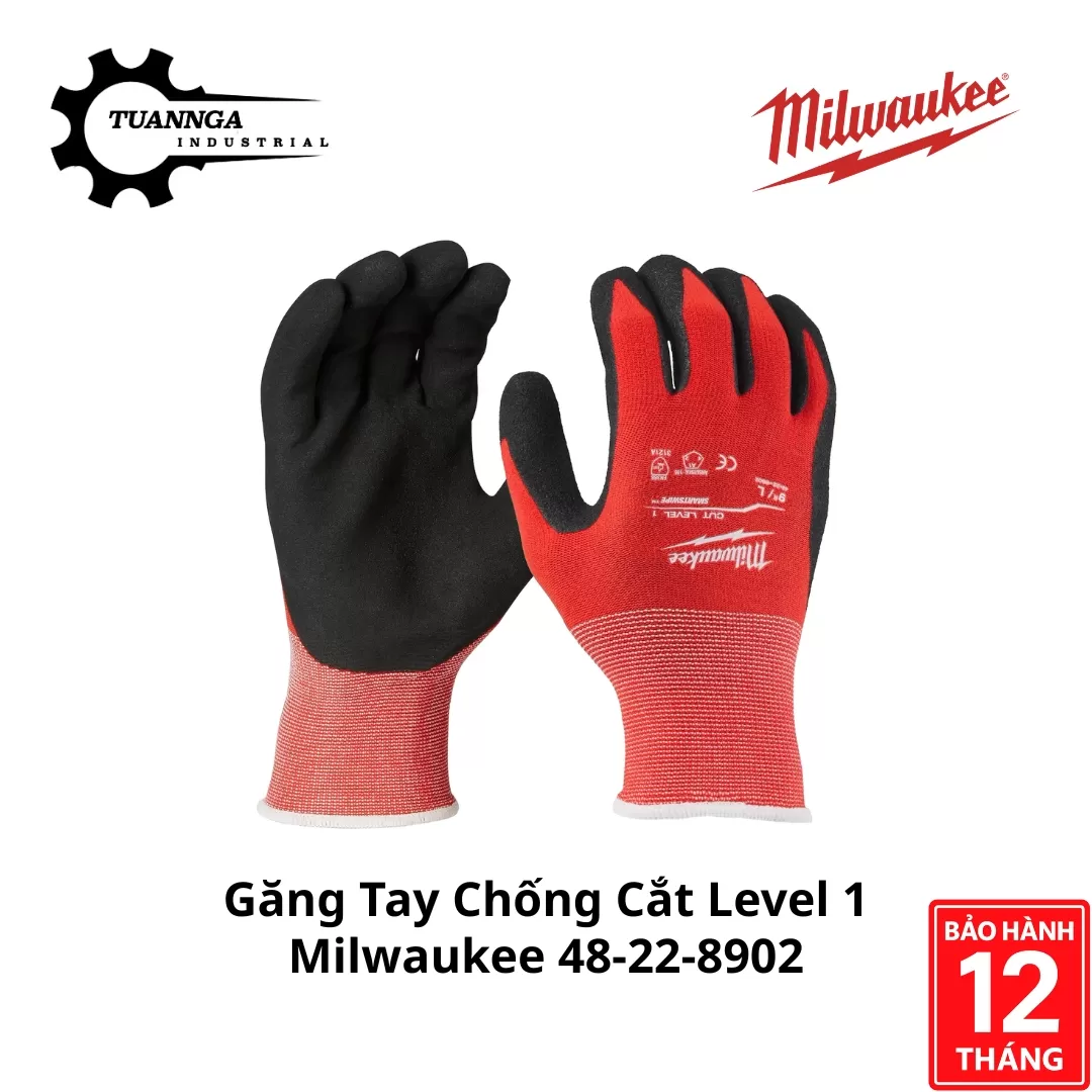 Găng Tay Chống Cắt Level 1 Milwaukee 48-22-8902