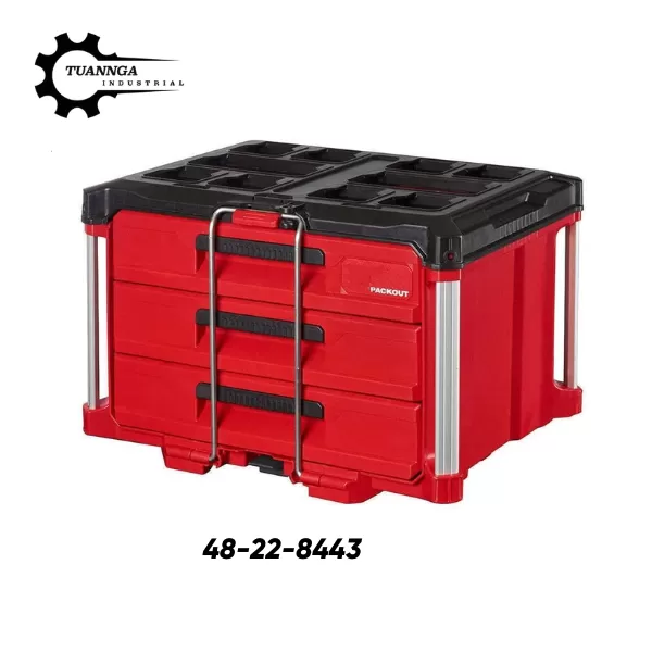 Hộp đựng dụng cụ 3 ngăn kéo Milwaukee Packout 48-22-8443